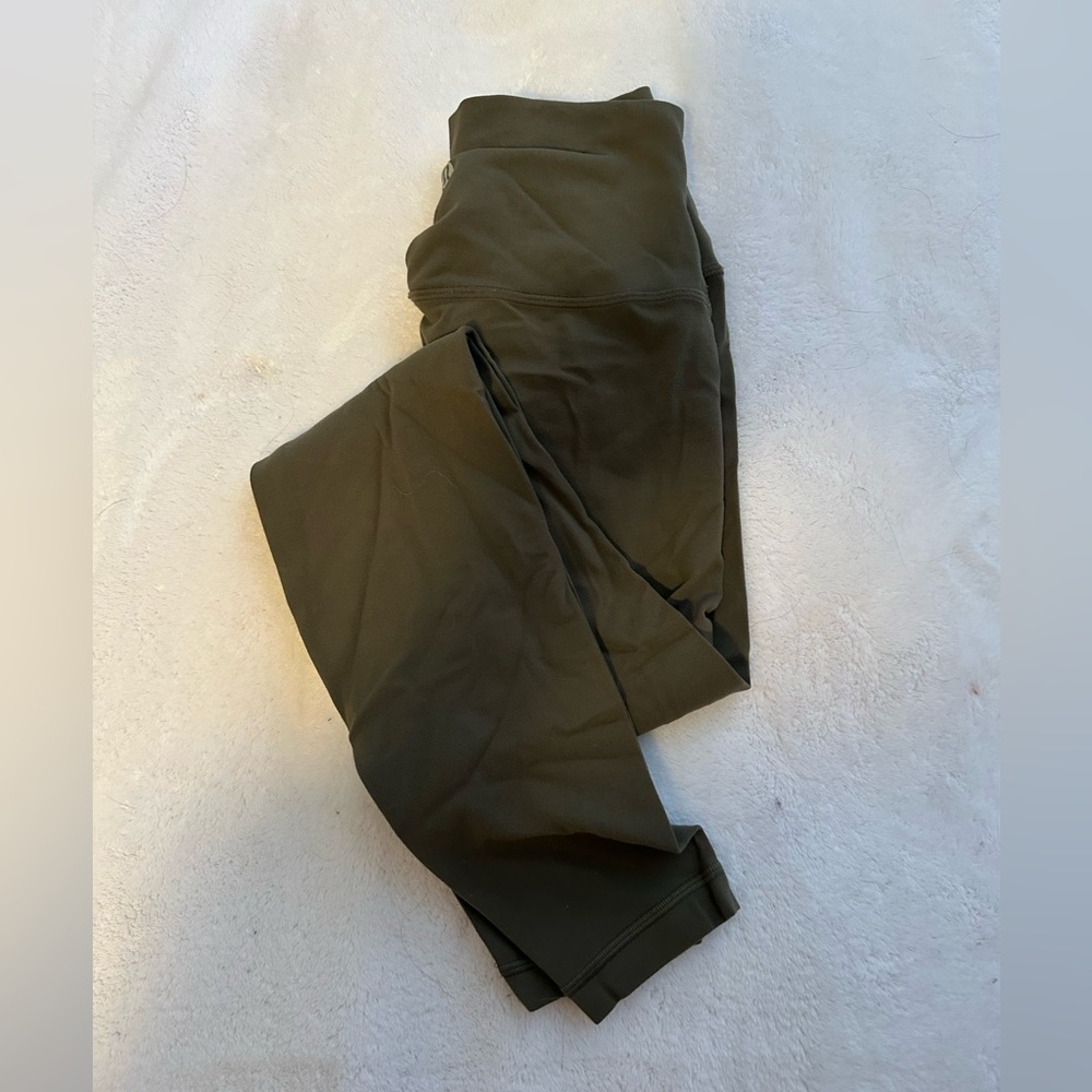 Olive Green Lululemon Leggings